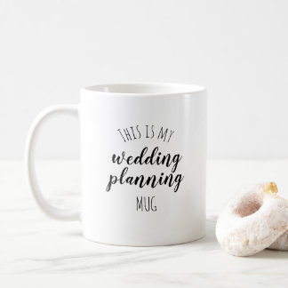 Wedding Planierung Kaffeetasse