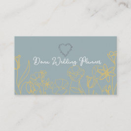 Wedding Planner Business Card Visitenkarte