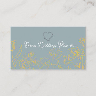 Wedding Planner Business Card Visitenkarte