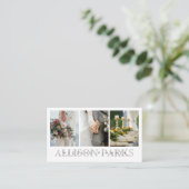 Wedding Planner / Other Business Card Visitenkarte (Stehend Vorderseite)
