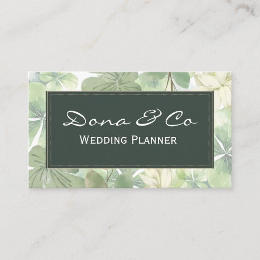 Wedding Planner Visitenkarte (Vorderseite)
