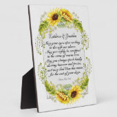 Wedding Poem Fotoplatte (Seite)