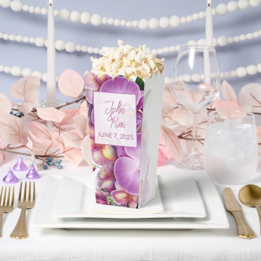Wedding Popcorn Geschenkschachtel (Hochzeit)