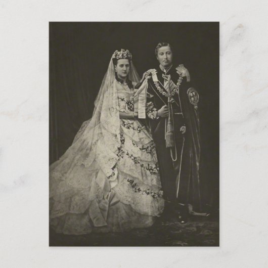 Wedding PRINCE EDWARD & ALEXANDRA #006UK Postkarte (Vorderseite)
