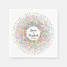 Wedding Rainbow Confetti