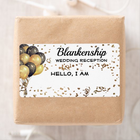 Wedding Reception Balloon Confetti Individuelle Na (Insitu)