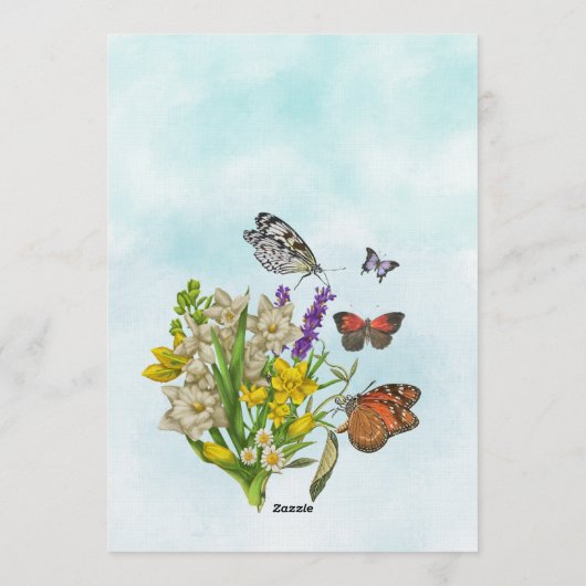 Wedding Reception  Invitations  Einladung (Rückseite)