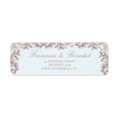Wedding Regency Vintag Theme Baroque-Adresse (Vorne)
