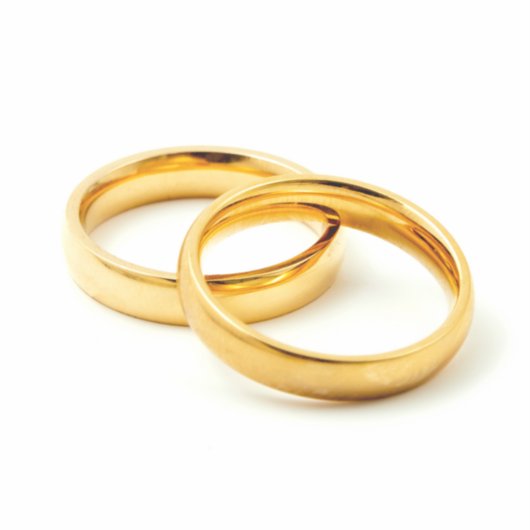 Wedding rings aufkleber (Vorderseite)