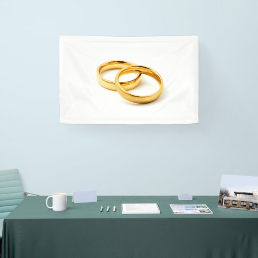 Wedding Rings Banner (Messe)