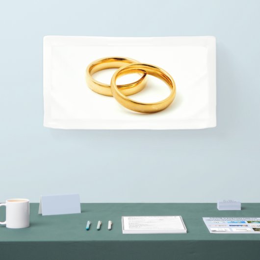 Wedding Rings Banner (Messe)