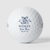 Wedding Rings Best Man Golfball (Vorderseite)