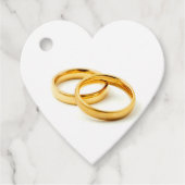 Wedding Rings Geschenkanhänger (Vorderseite)