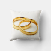 Wedding Rings Kissen (Rückseite)