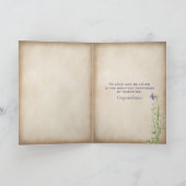 Wedding Rock mit Namen von Paaren Karte (Innenseite)