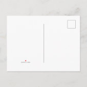  Wedding RSVP Card Einladungspostkarte (Rückseite)