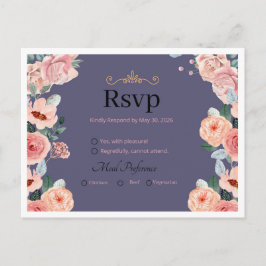 wedding rsvp cards einladungspostkarte