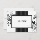 Wedding RSVP - klein Karte (Rückseite)