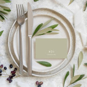 Wedding Sage Green Greenery Reception Seating Platzkarte