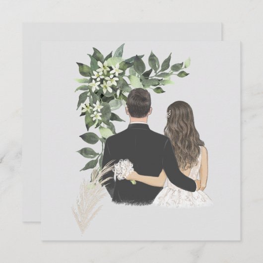 Wedding save the date (Vorne/Hinten)