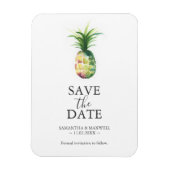 Wedding Save The Date Magnets Pineapple Magnet (Vertikal)