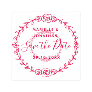 Wedding Save the Date Permastempel