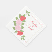 Wedding Serviette (Ecke)