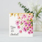 Wedding Shower invitation Einladung (Stehend Vorderseite)