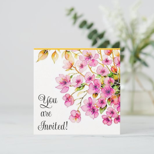 Wedding Shower invitation Einladung (Stehend Vorderseite)