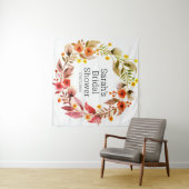 Wedding shower personalized tapestry wandteppich (Beispiel (Horizontal))