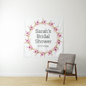 Wedding shower personalized tapestry wandteppich (Beispiel)