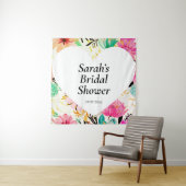 Wedding shower wall poster personalized wandteppich (Beispiel)