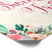 Wedding Sign - Desert Bar Sign Poster (Ecke)