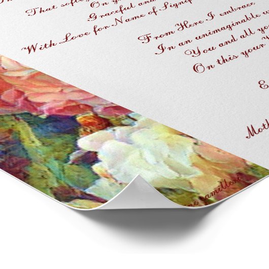 Wedding Sign liebte einen Heaven Download unter 1, Poster (Ecke)