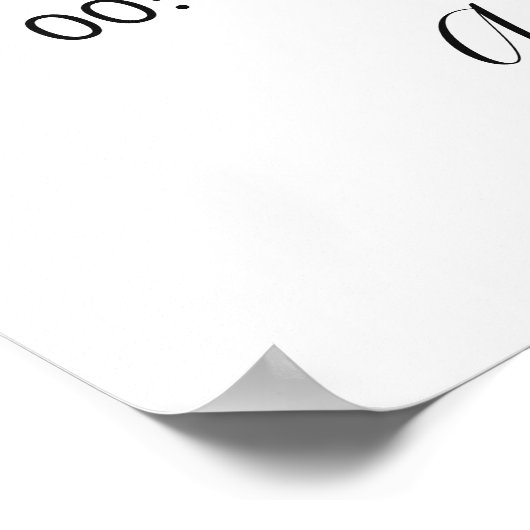 Wedding Sign - Wedding Plan Grüne Zeichen Poster (Ecke)