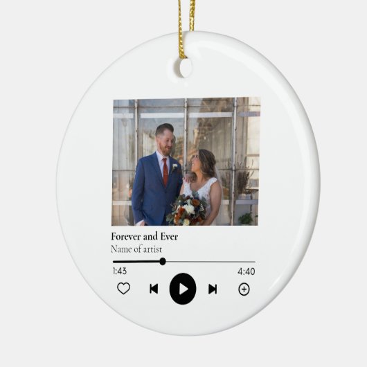 Wedding Song Ornament (Links)