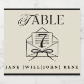  Wedding Sparkling Wine Label – Custom Sticker Schaumweinetikett (Einzelnes Label)