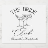 Wedding Special Celebration Schaumweinetikett (Einzelnes Label)