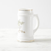 Wedding Stein Bierglas (VorderseiteRechts)