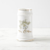 Wedding Stein Bierglas (Mittel)