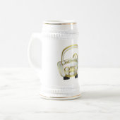 Wedding Stein Bierglas (Vorderseite Links)