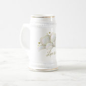 Wedding Stein Bierglas (Vorderseite Links)