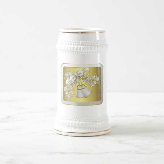 Wedding Stein Bierglas (Mittel)