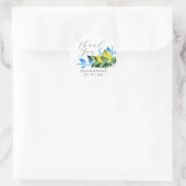 Wedding Sticker Thank You Lemons (Tasche)