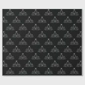 Wedding Swans With a Heart  Geschenkpapier (Flach)