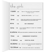 Wedding "TAG" der Tagesordnung (Zeitachse) (Innen (Rechts))