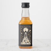 Wedding Tarot Bride Alkoholflaschenetikett (Vorderseite)