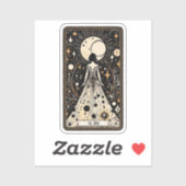 Wedding Tarot Bride Aufkleber (Blatt)