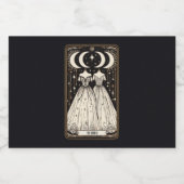 Wedding Tarot Brides Alkoholflaschenetikett (Einzelnes Label)