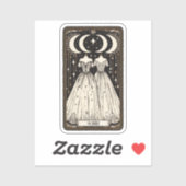 Wedding Tarot Brides Aufkleber (Blatt)